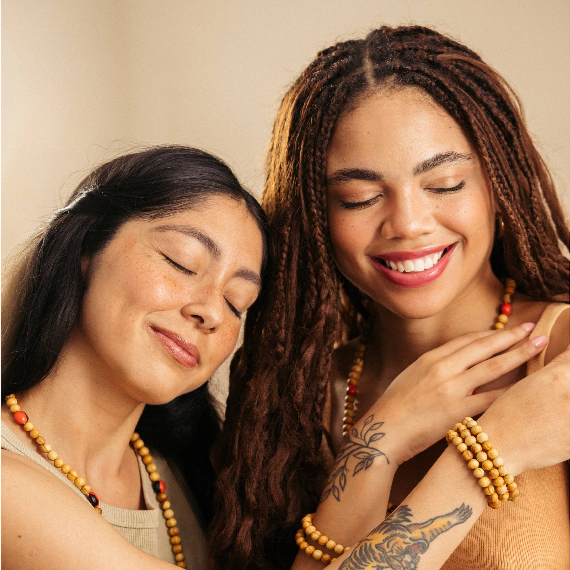 Palo Santo + Huayruro Bracelet: Small