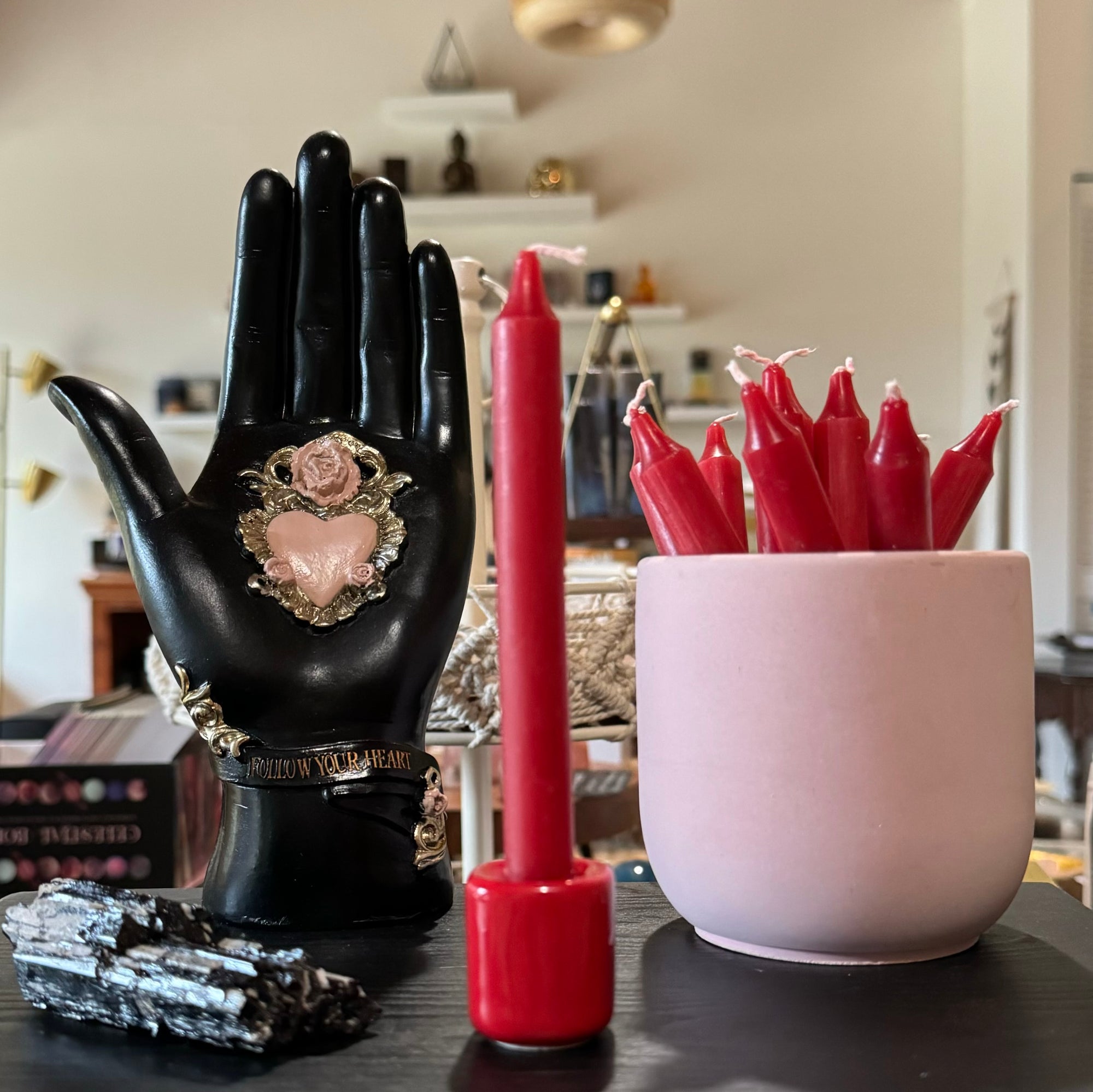 Mini Ritual Candle - Red