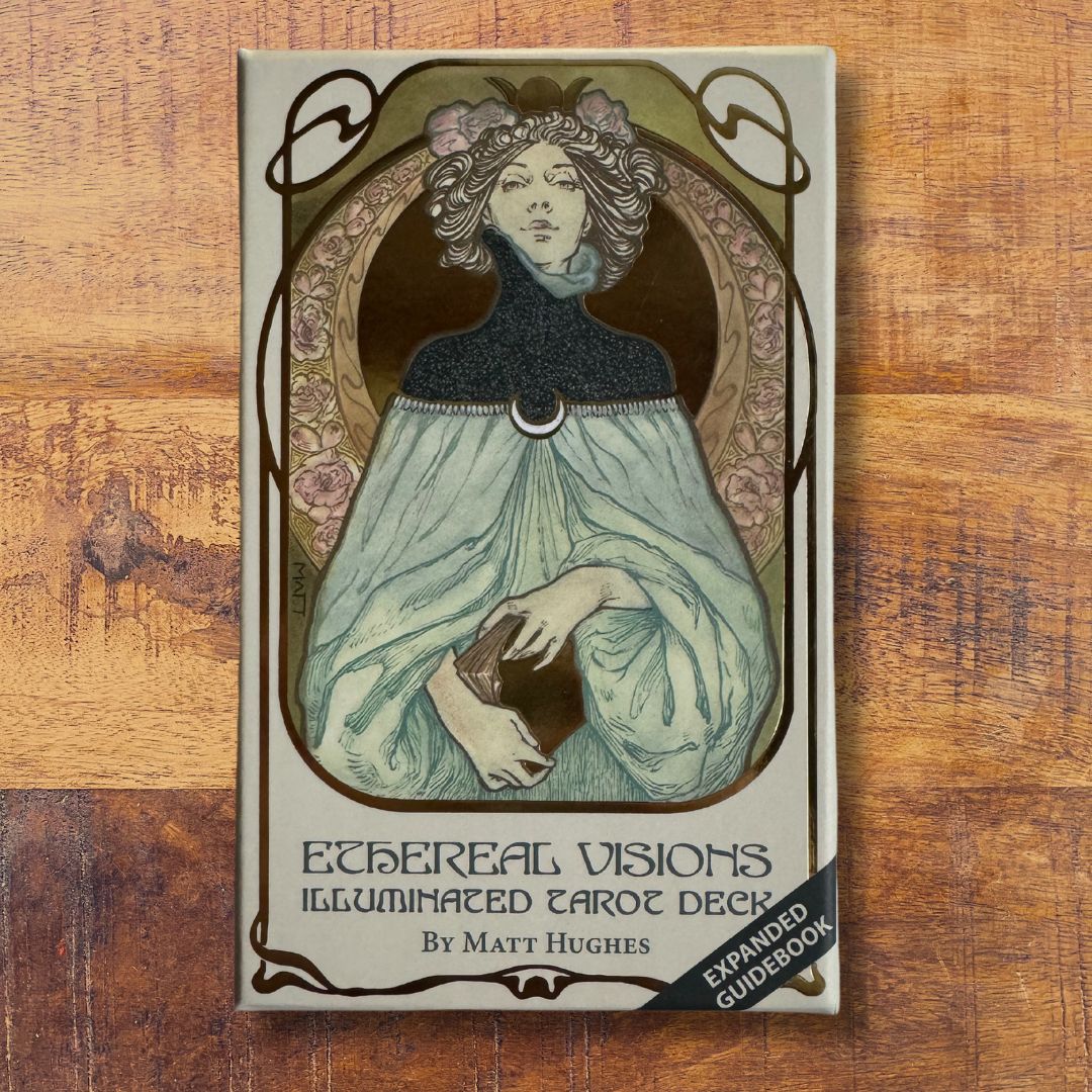 Ethereal Visions: Illuminated Tarot Deck
