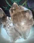 Smokey Quartz Cluster with Rutile