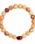 Palo Santo + Huayruro Bracelet: Small