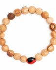 Palo Santo + Huayruro Bracelet: Large