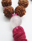 Japa Mala Set-Rose Quartz