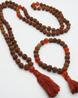 Japa Mala Set-Carnelian