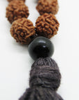 Japa Mala Set-Black Tourmaline