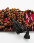 Japa Mala Set-Black Tourmaline