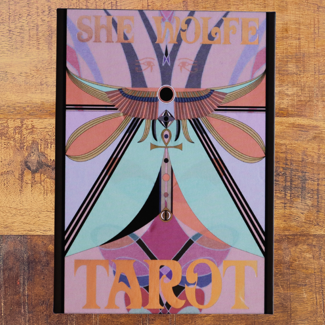 She Wolfe Tarot | Fourth Edition by SERPENTFIRE | Pink Tarot