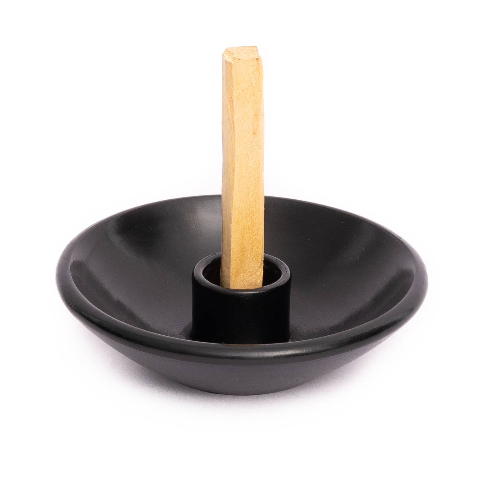 Artisanal Palo Santo Holder - Black