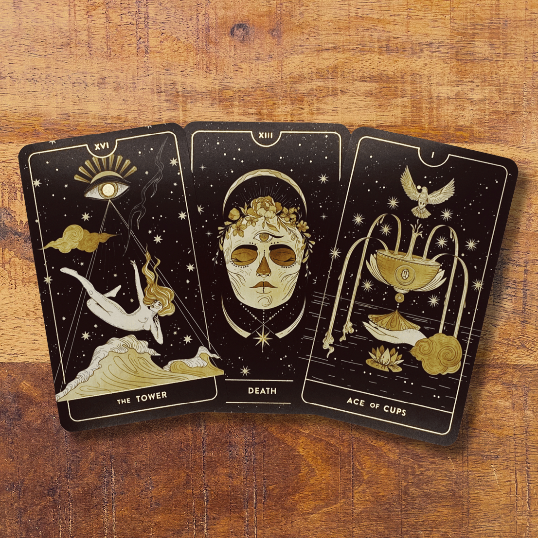 The Divine Feminine Tarot Deck - Nocturnal Edition