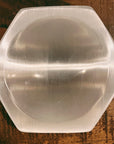 Selenite Charging Bowl-Hexagon