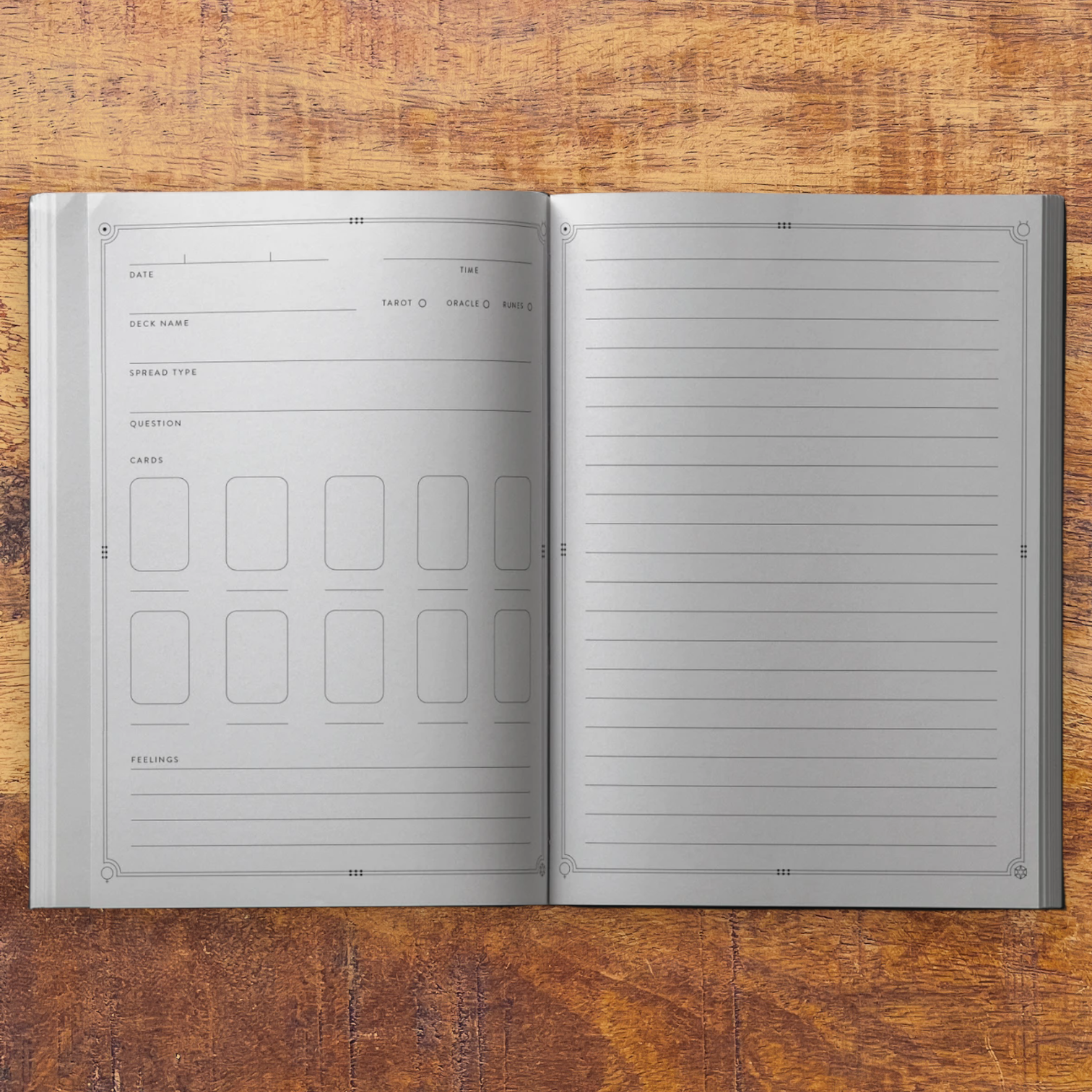 Cocorrina Tarot Journal