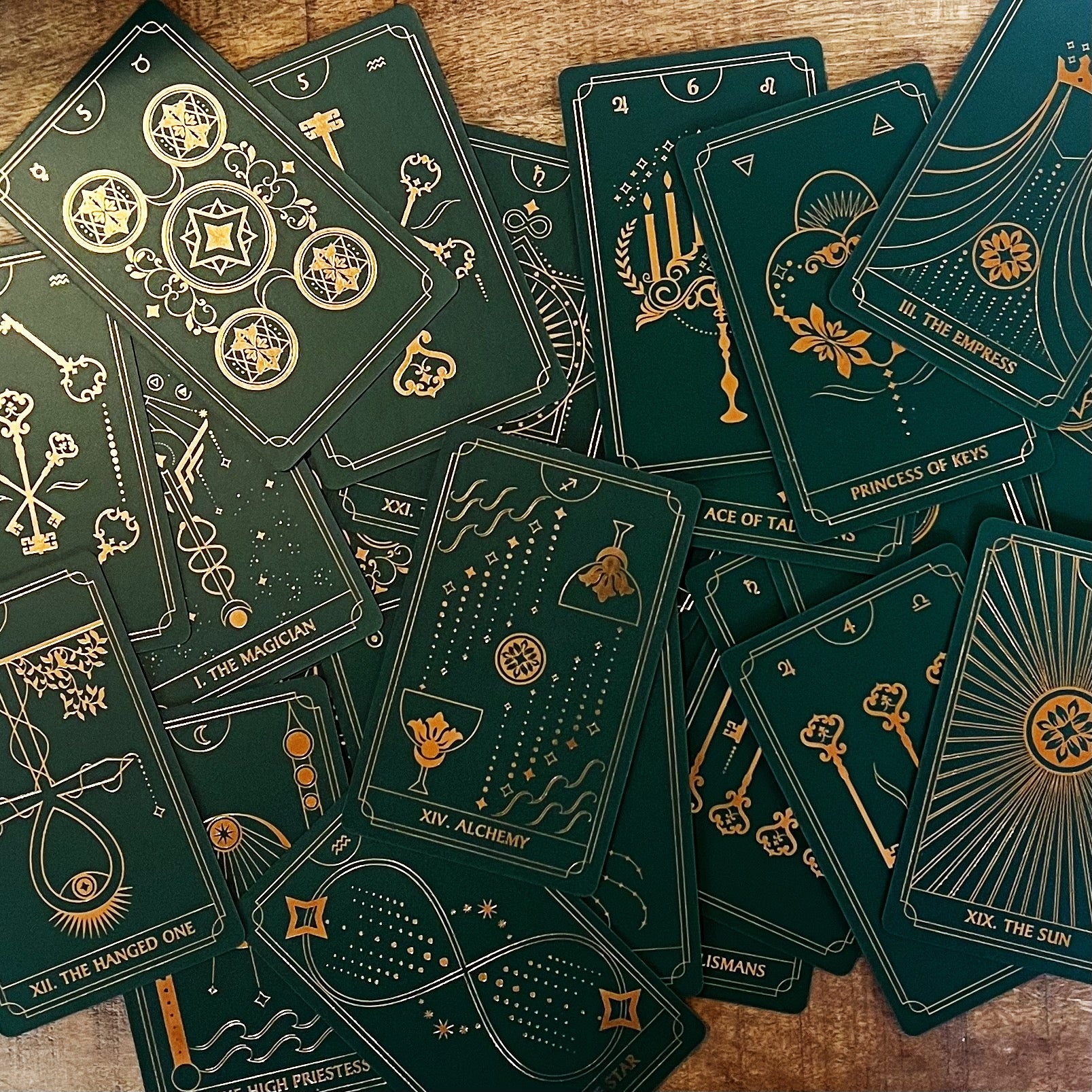Fortuna Tarot Deck-Emerald Anima