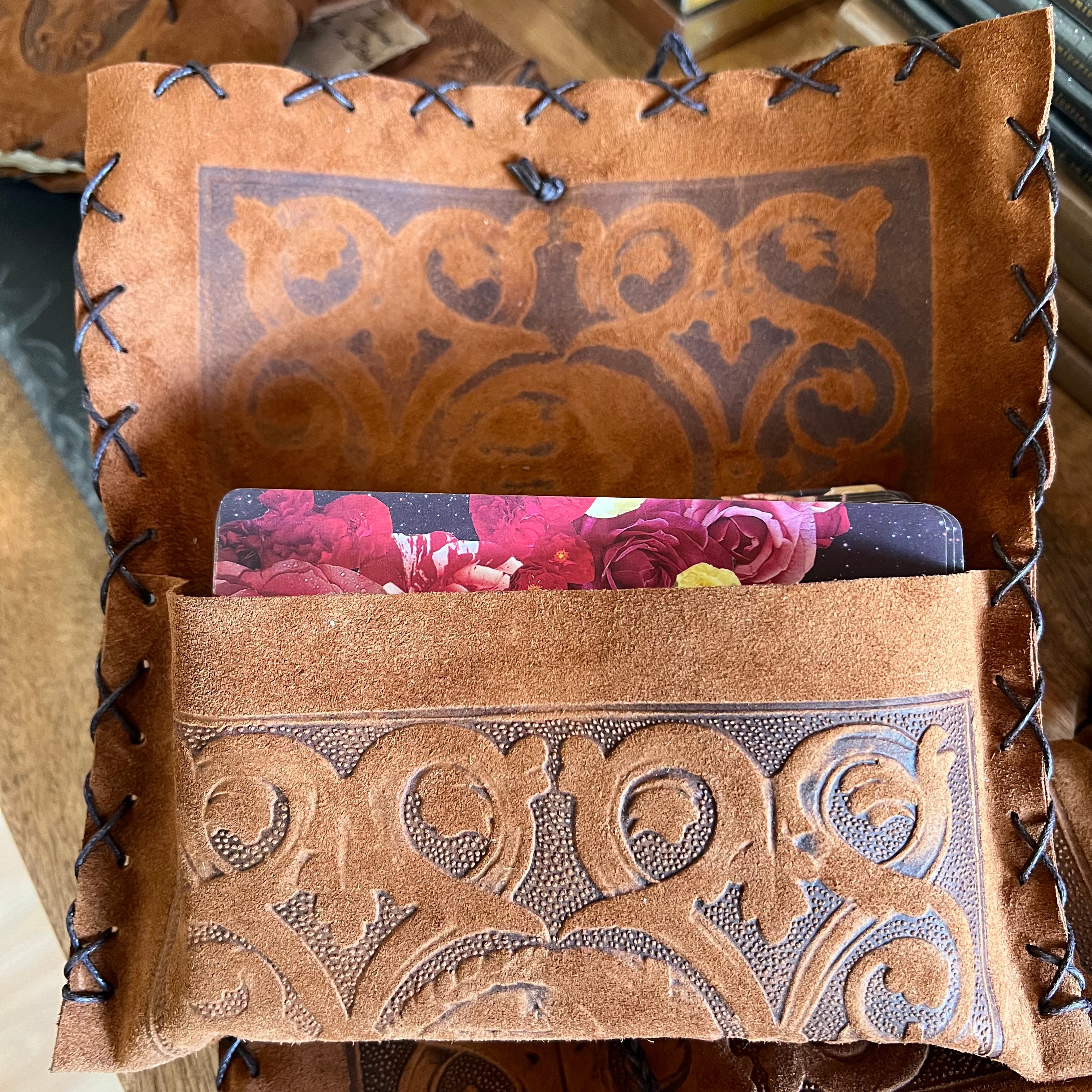 Leather Tarot Pouch
