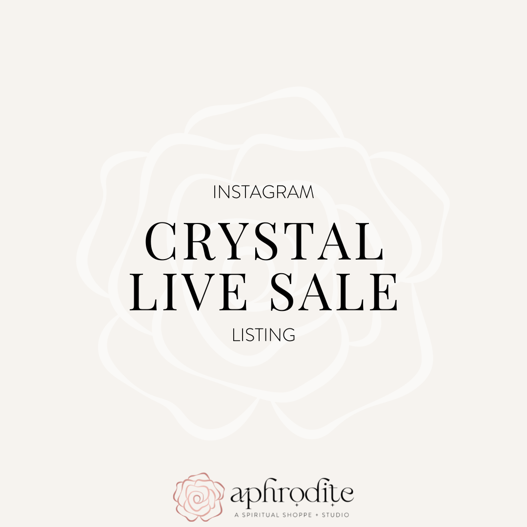 IG Crystal Live Sale-chenwaache