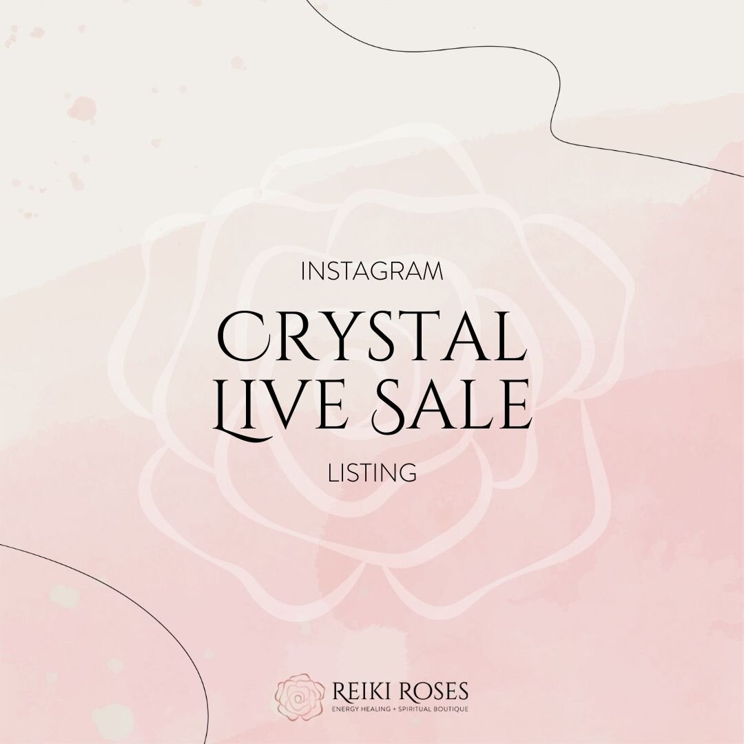IG Crystal Live Sale-healingreikihands