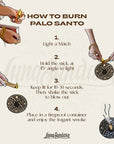 Artisanal Palo Santo Holder - Terracotta