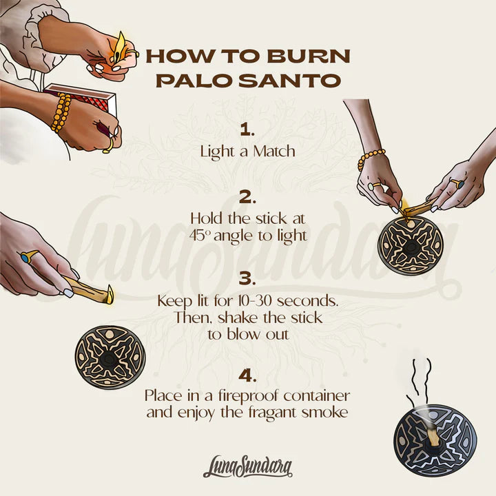 100 Grams of Premium Palo Santo Smudging Sticks
