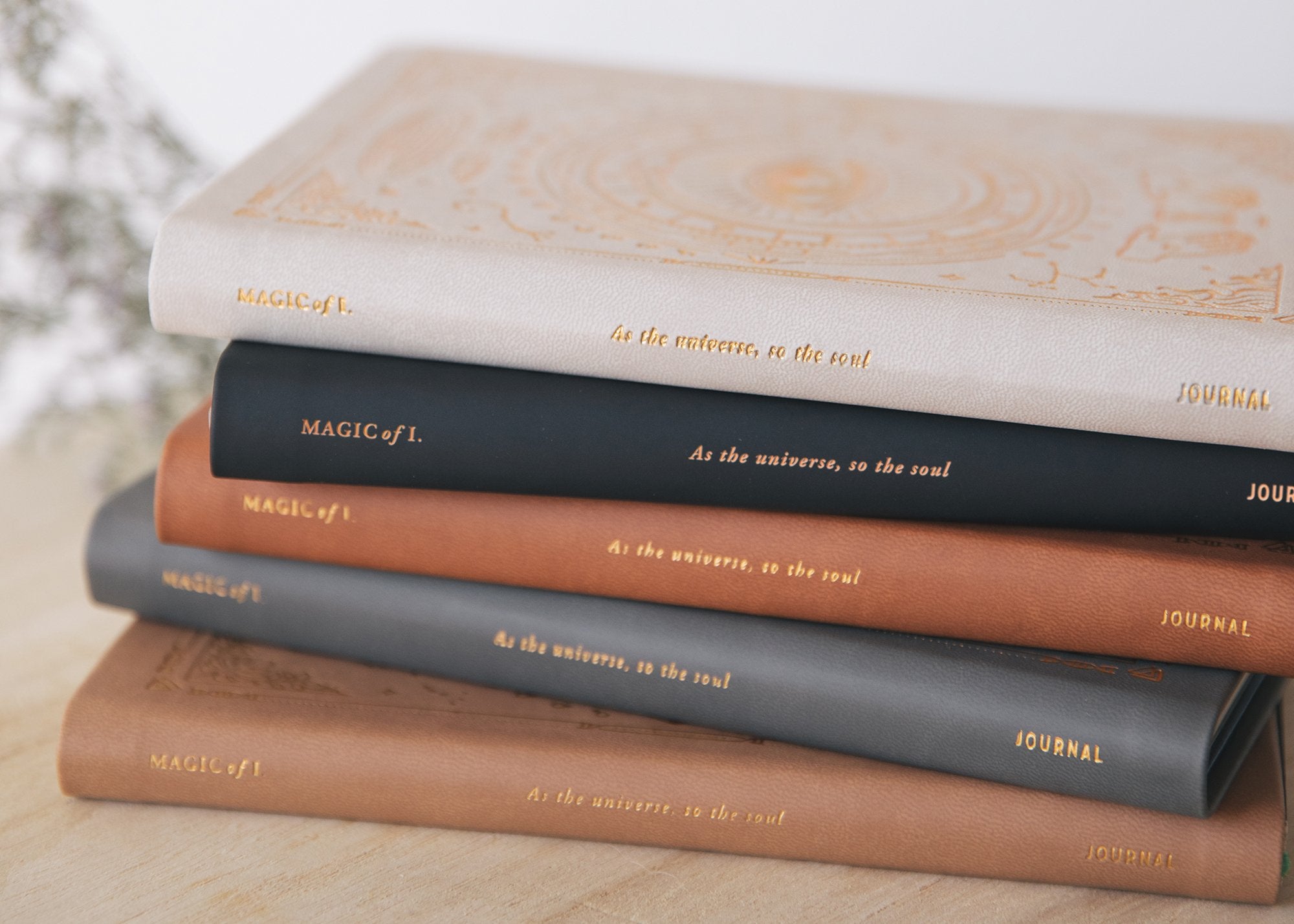 Magic of I. Vegan Leather Journal - Lined