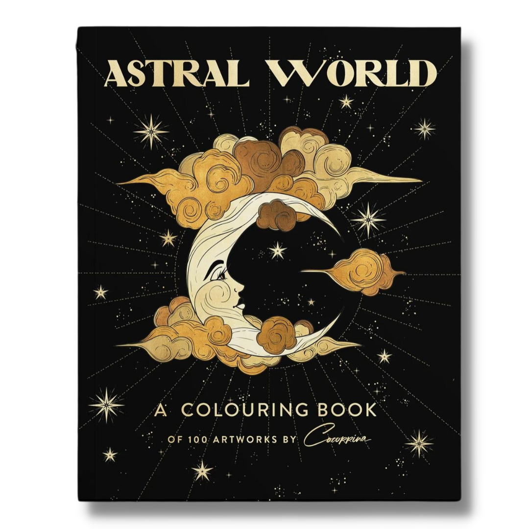 Astral World Coloring Book