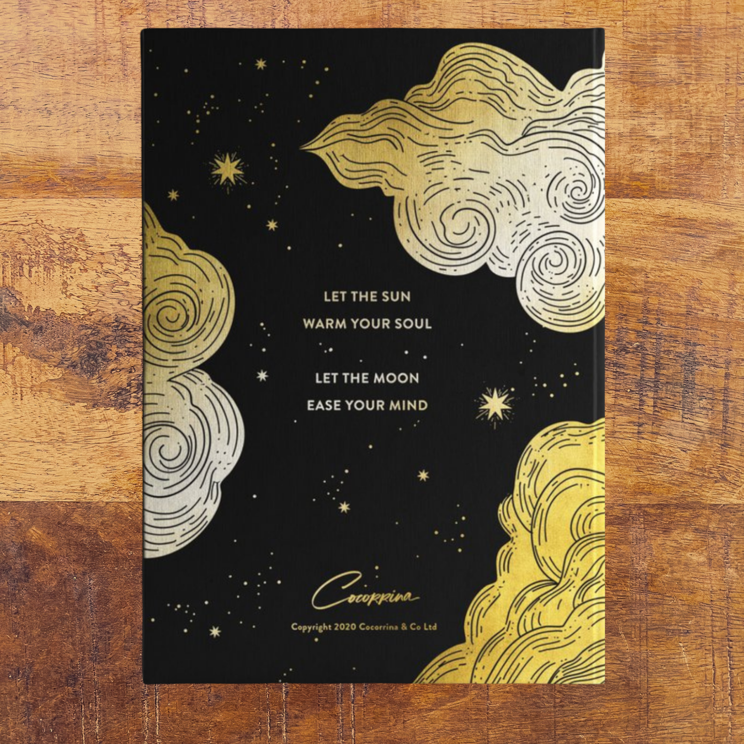 Cocorrina Sun and Moon Blank Journal